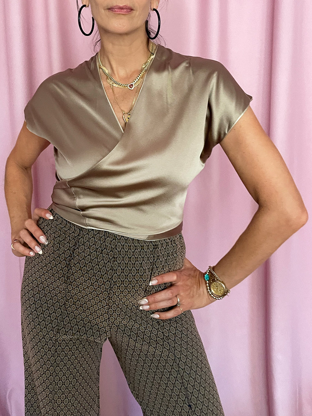 Misty | reversible silk charmeuse