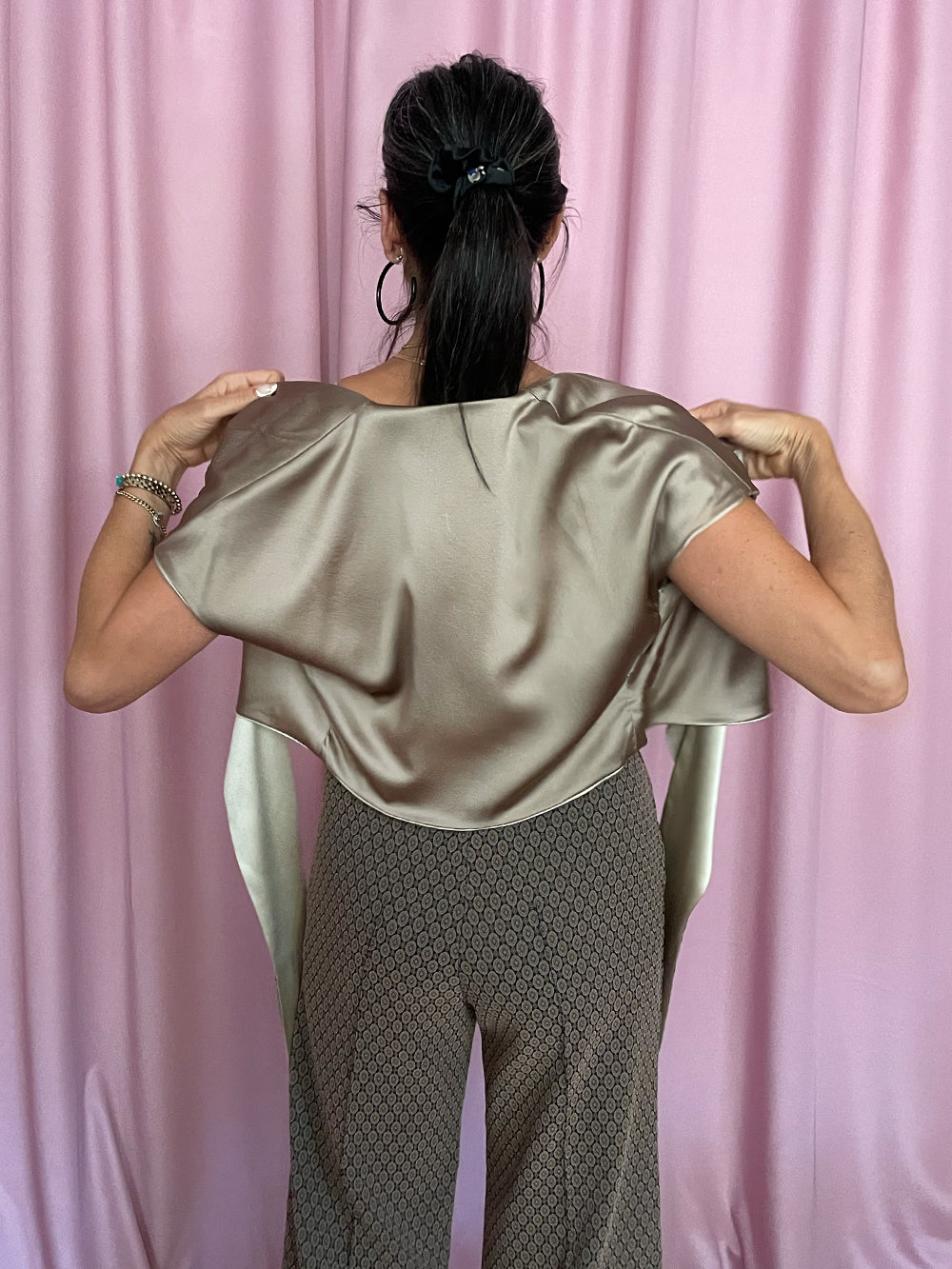 Misty | reversible silk charmeuse