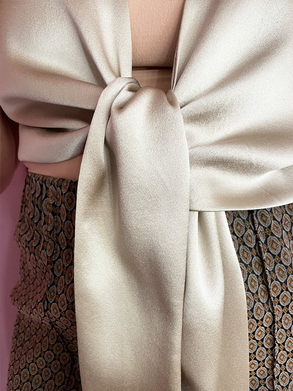 Misty | reversible silk charmeuse
