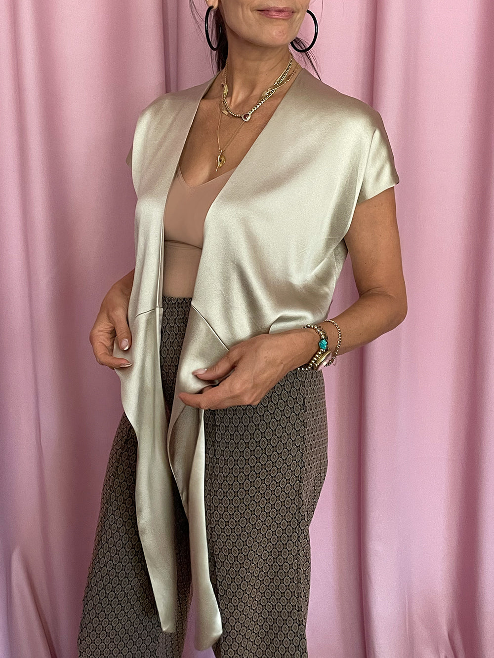 Misty | reversible silk charmeuse