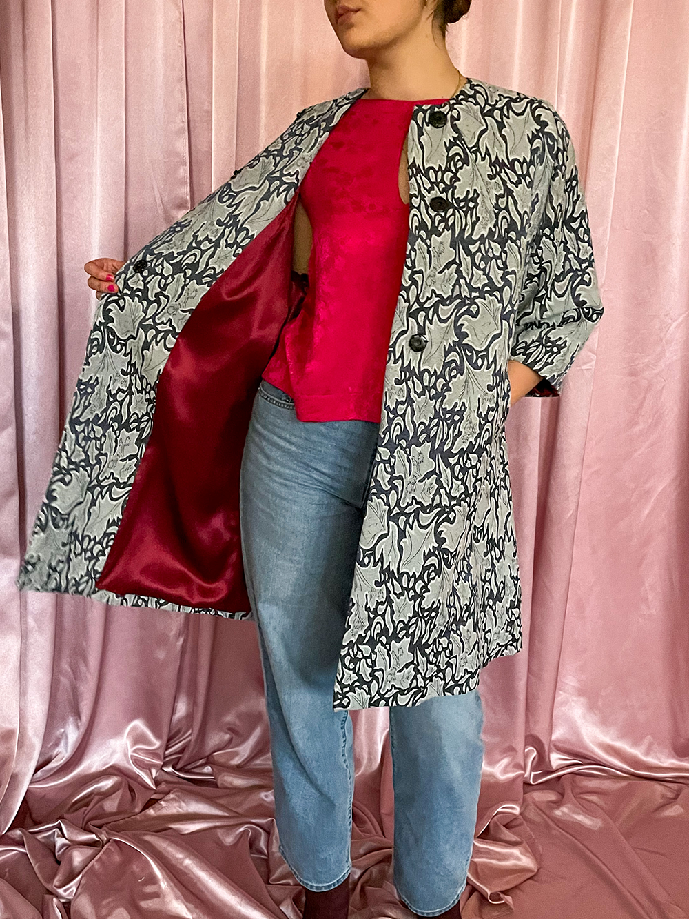 Monticello | denim jacquard