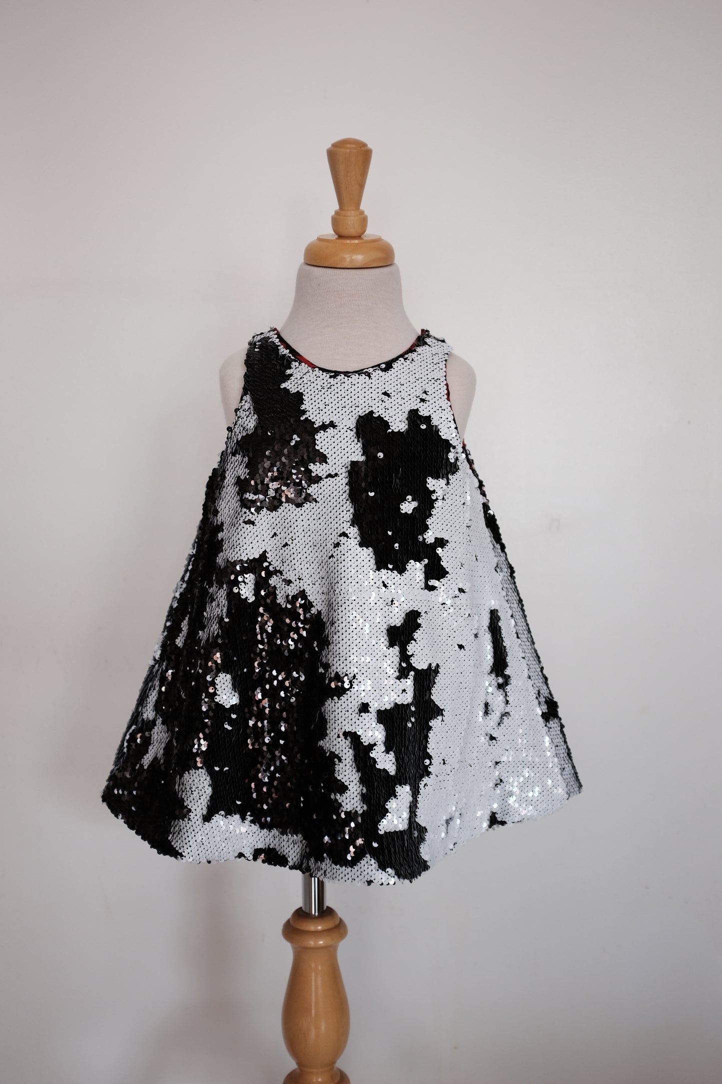 Ronny Dress | swing sequin flip/ pow pow